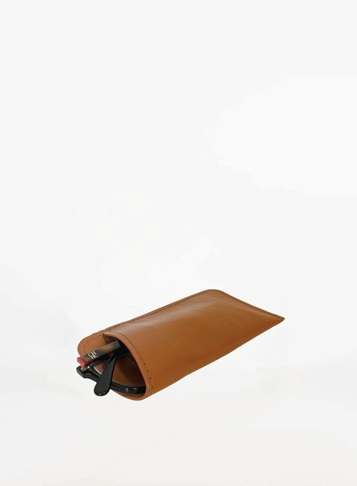 Sunglass Case: Cognac