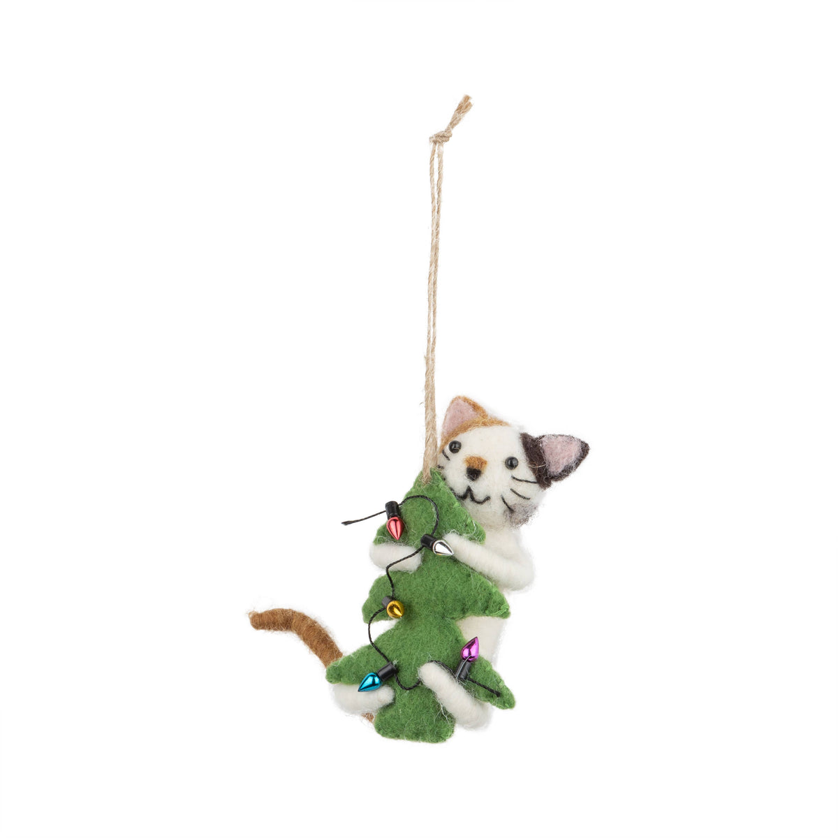 Felt Cat ornament