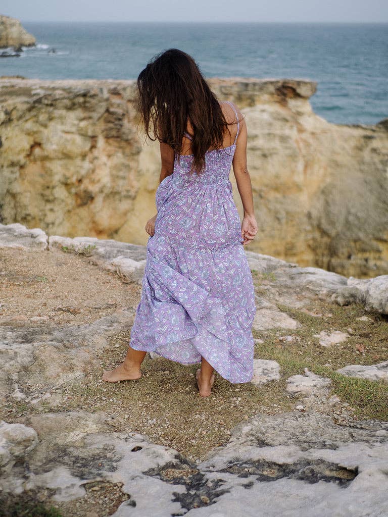 Sol Dress in Lavender Drift