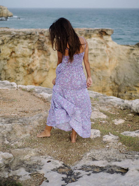 Sol Dress in Lavender Drift