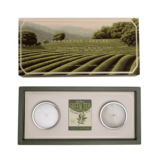 Tea Garden Candles Set