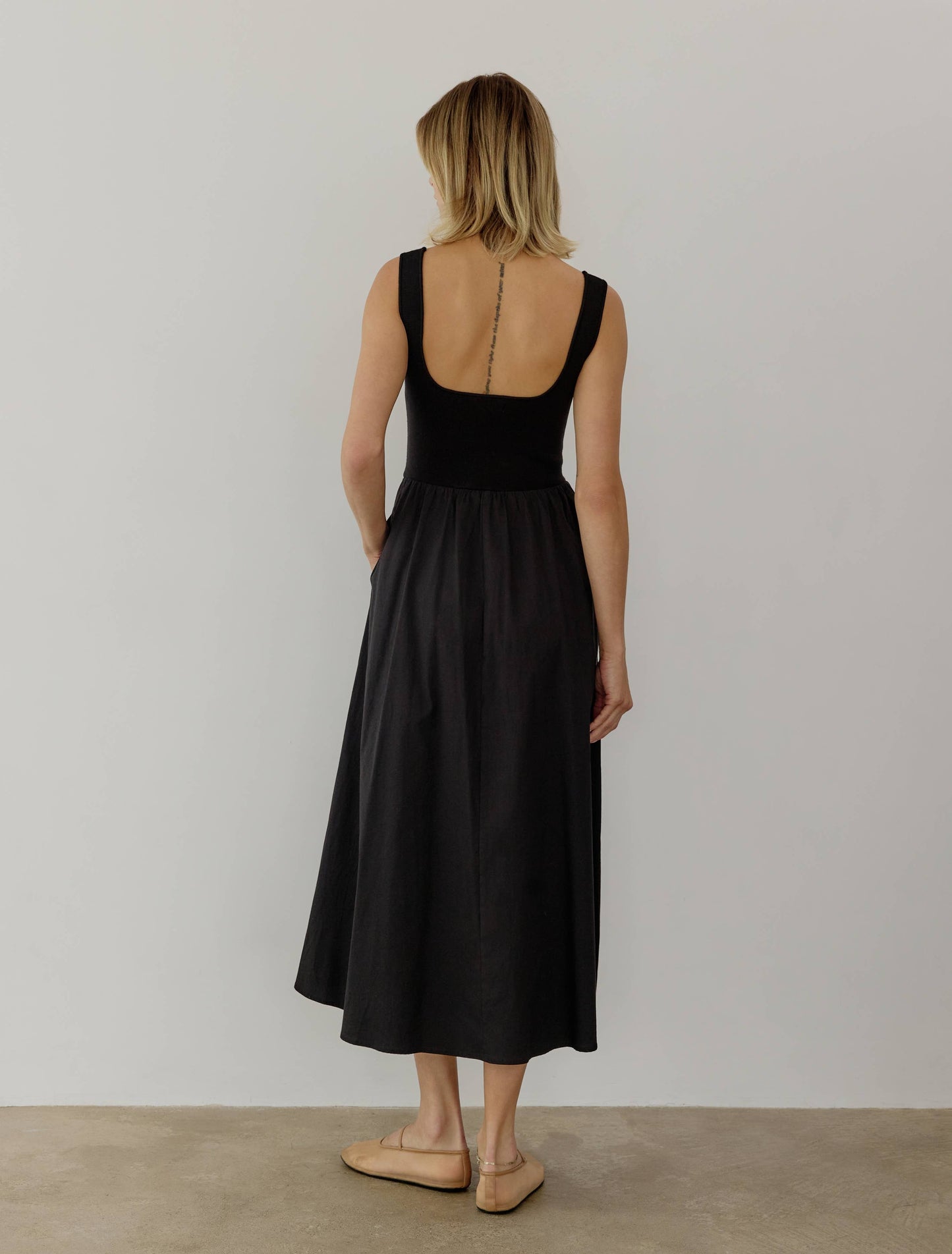 The Black Lucinda Dress