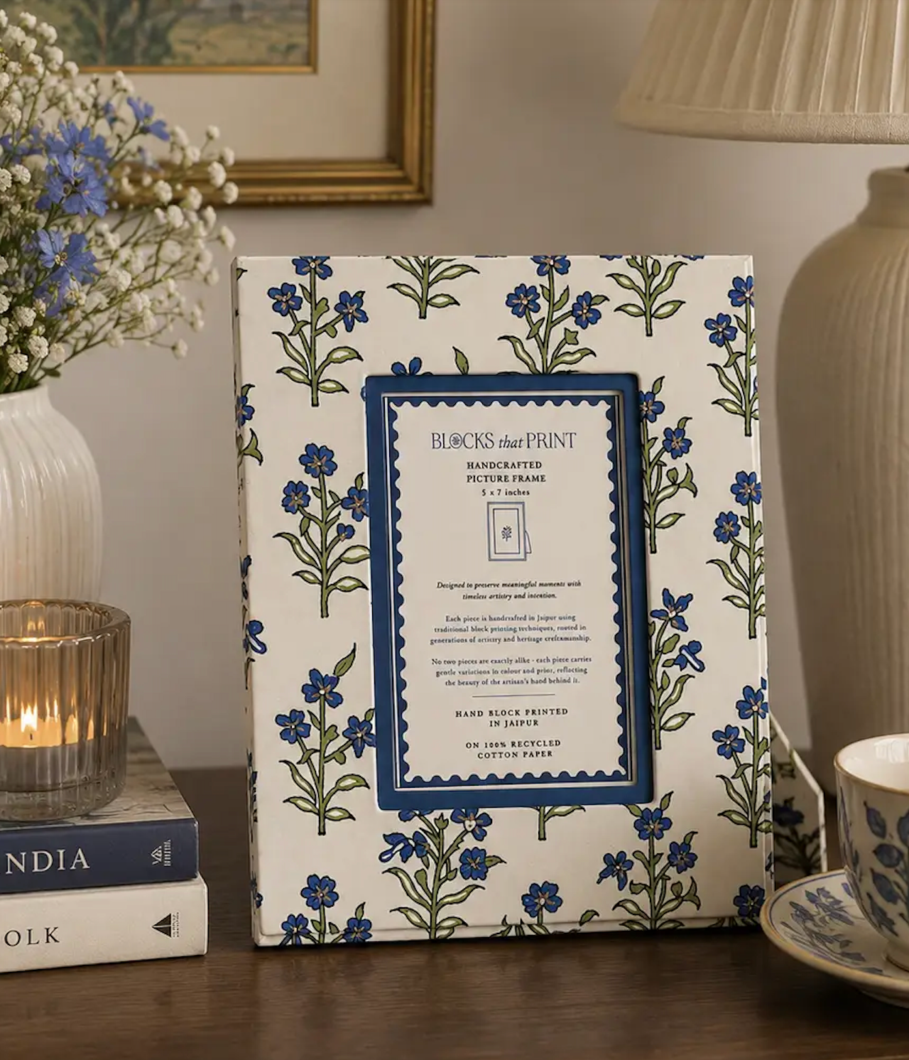 Block print Frame