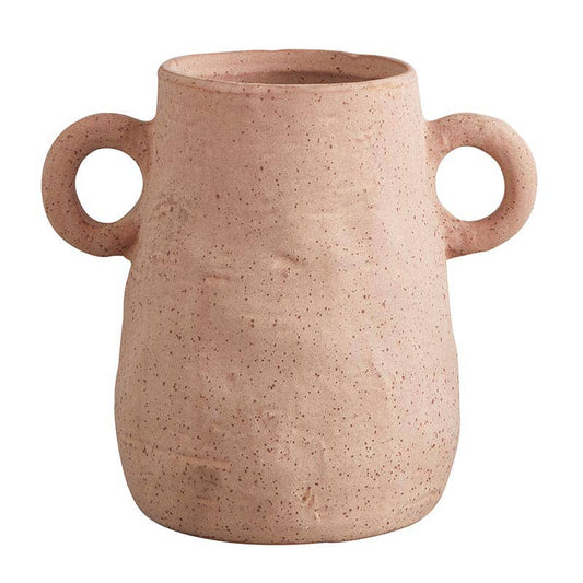 Stoneware Handle Vase