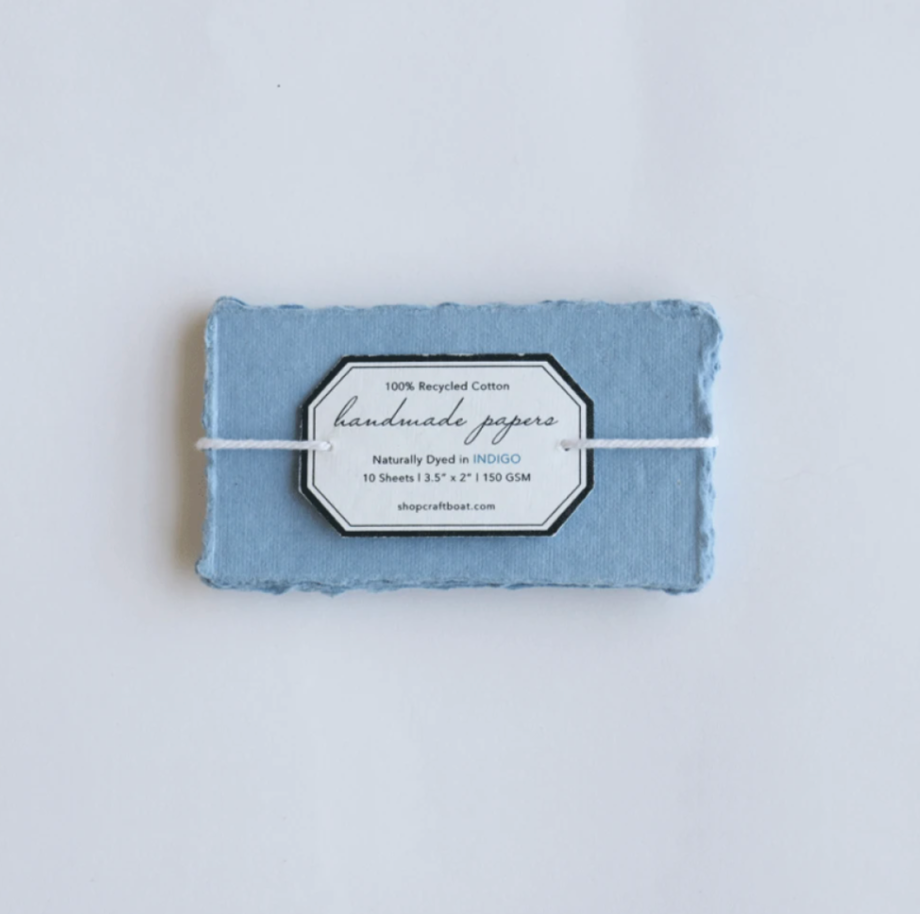 Indigo Handmade Paper