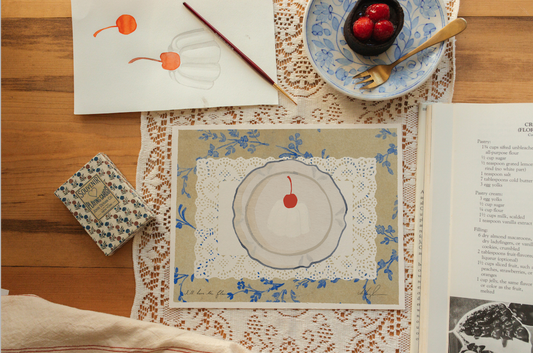 I'll Have The Flan art print