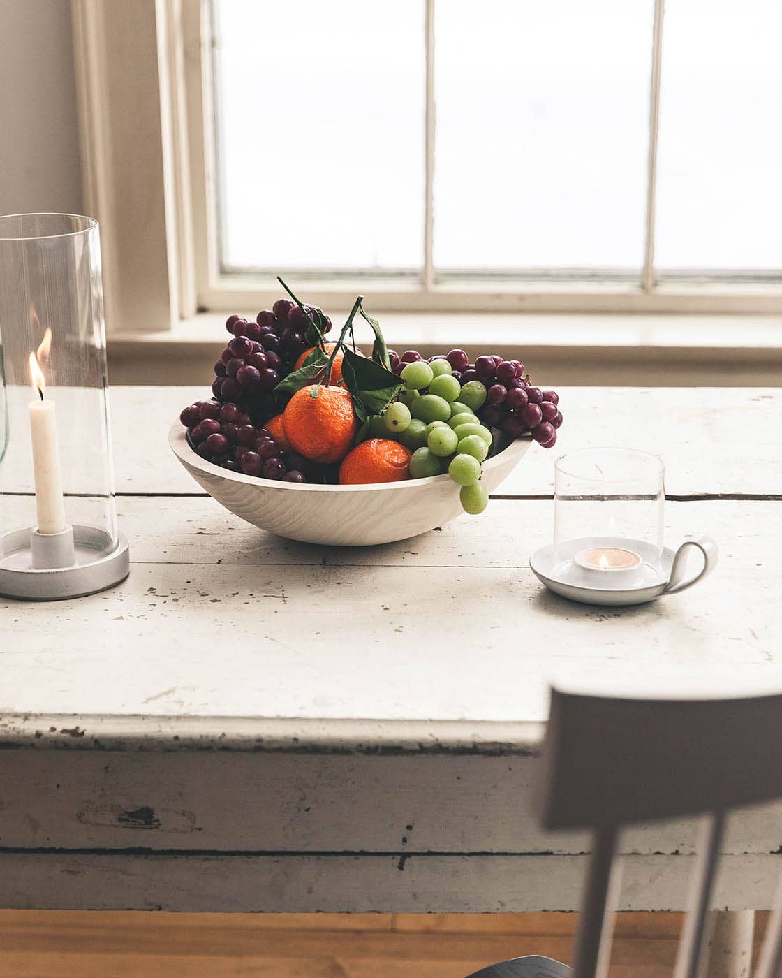 White Wooden Bowls