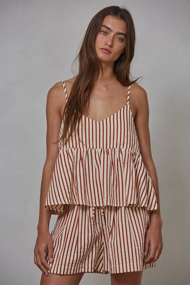 Bisette Striped Shorts
