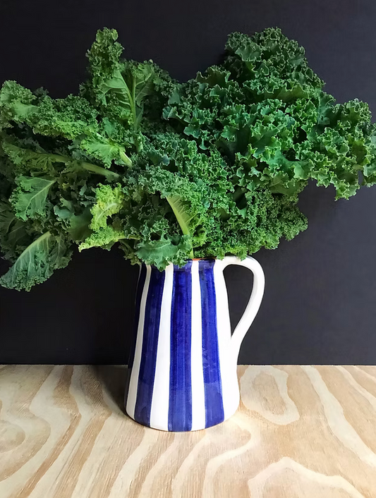 Portuguese Bold Stripe Jug