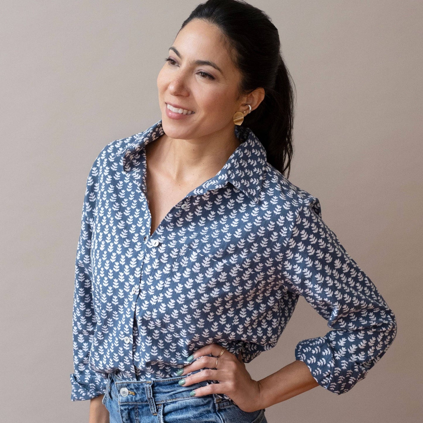 Pali BLock Print Shirt
