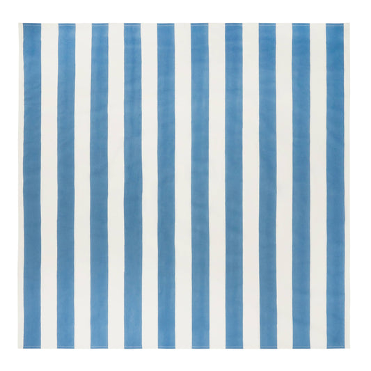 St. Tropez Blue Stripe Tablecloth