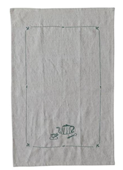 Embroidered Tea & Coffee towels