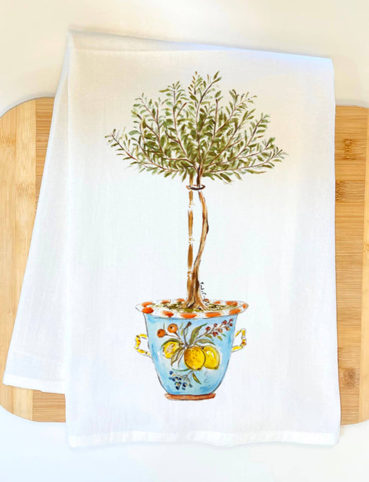 Rosemary Tree Tea Towel
