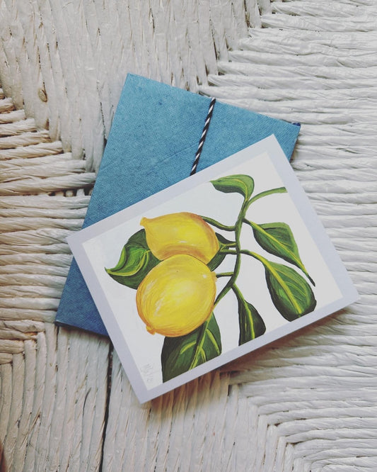 Lemon Card