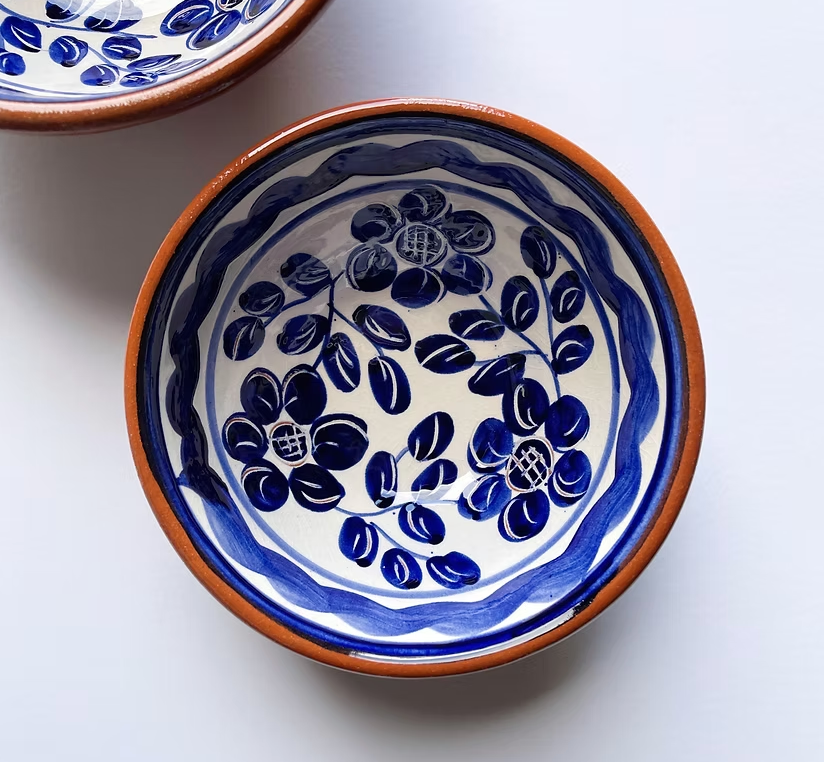 Portuguese Blue Gardinia Bowl