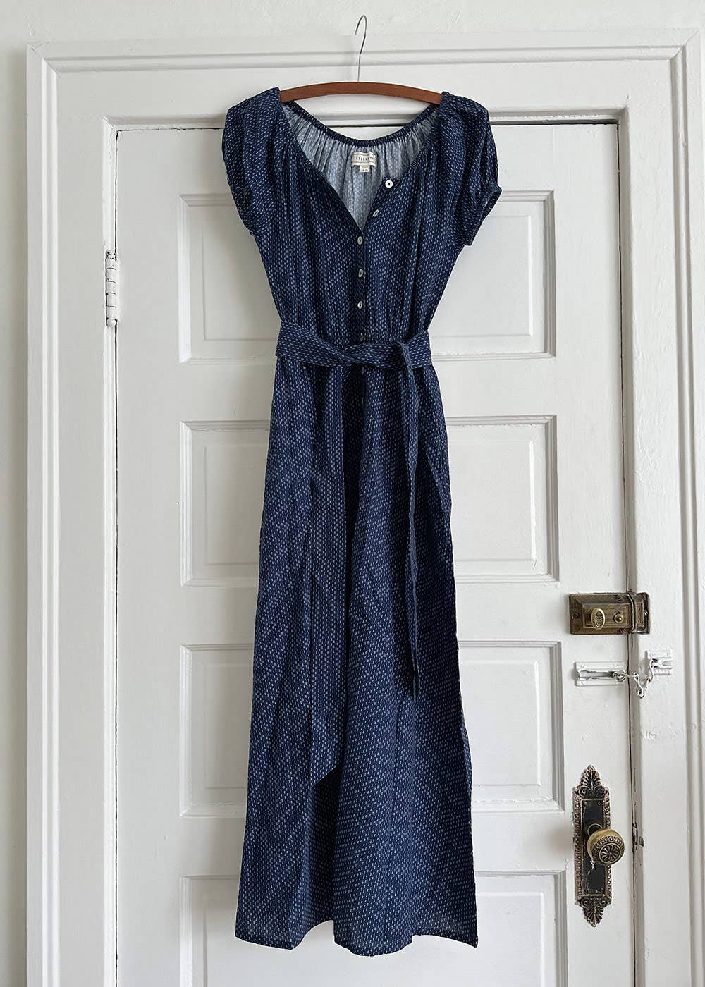 Navy Calais Dress