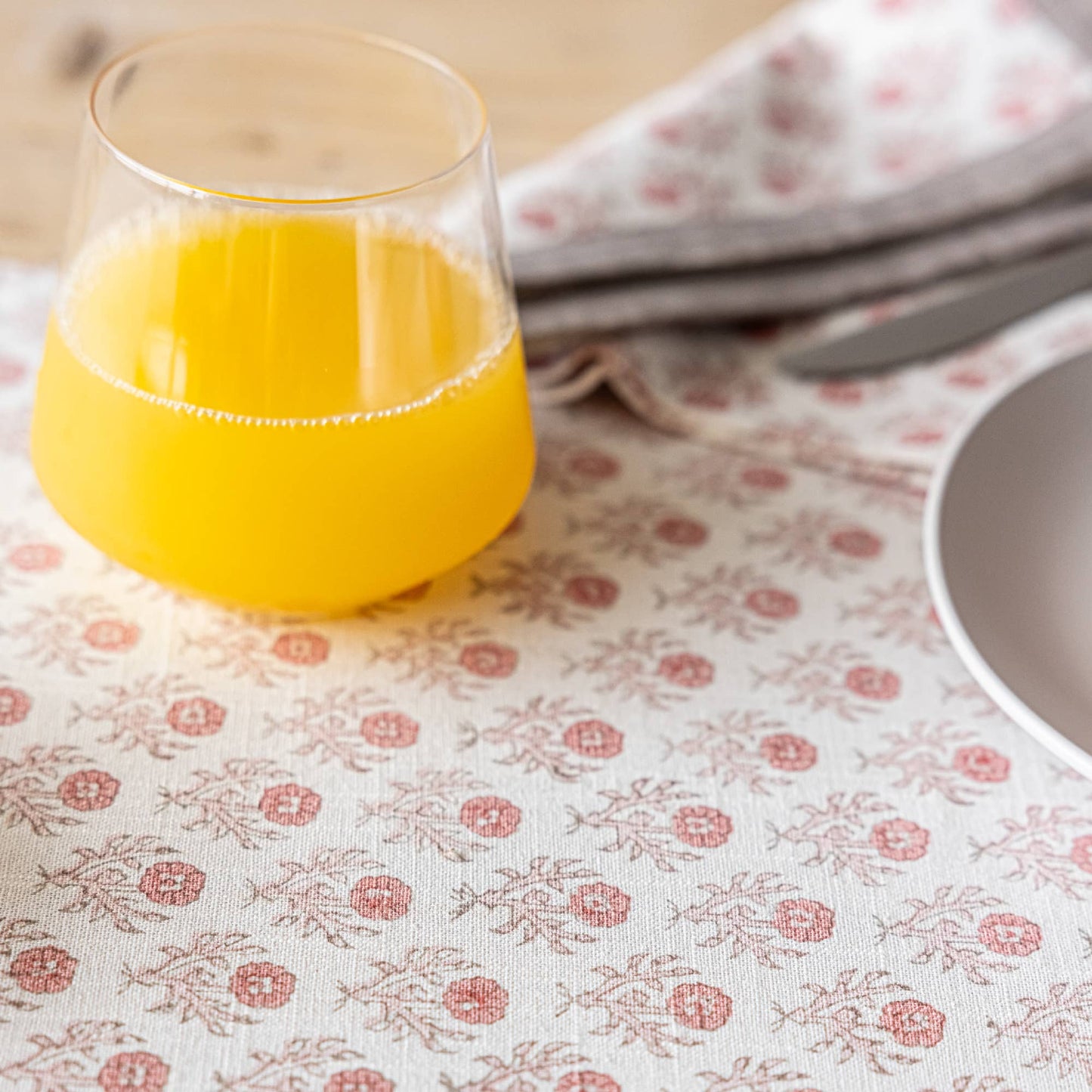 Block print Table Runner 18x90