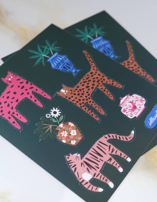 Leopards Sticker Sheets