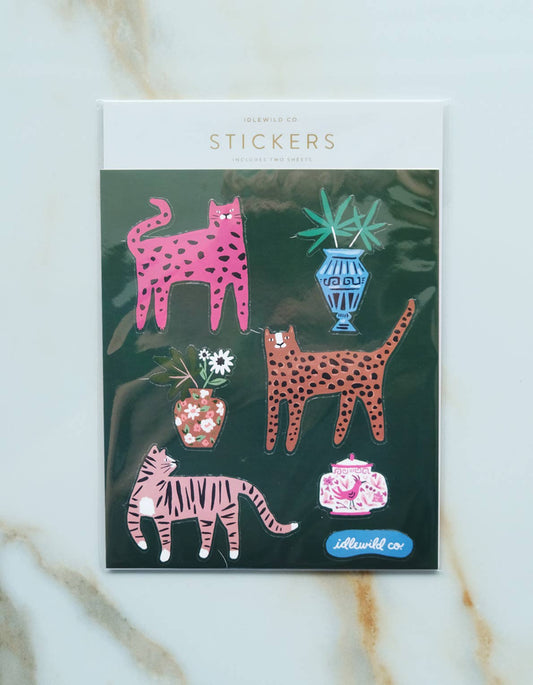 Leopards Sticker Sheets