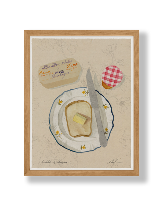 Breakfast of Champions Art Print