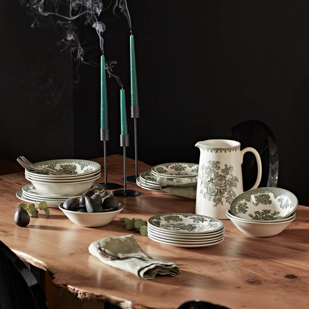 Burleigh Green Garden Peasant Pitcher