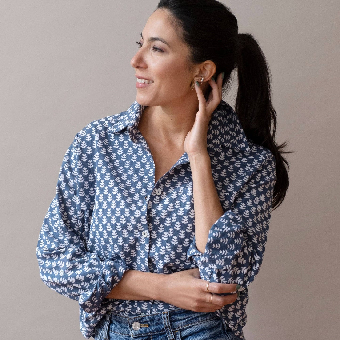 Pali BLock Print Shirt