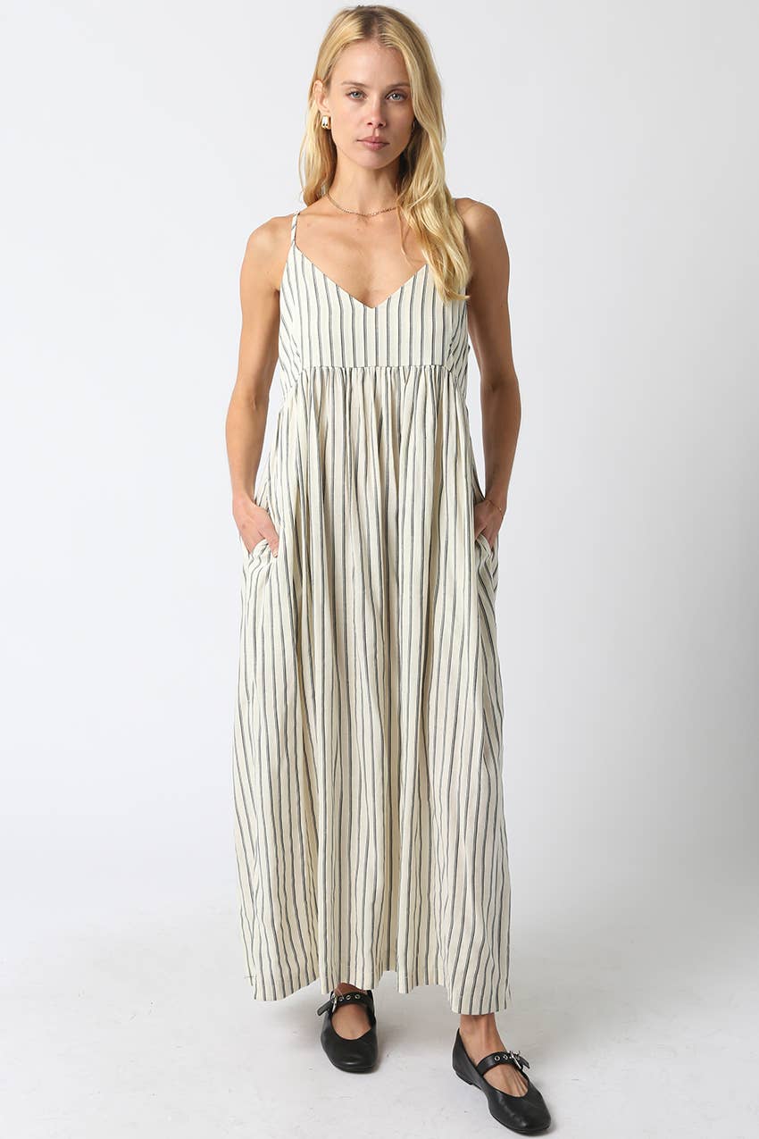 Elara Stripe Dress