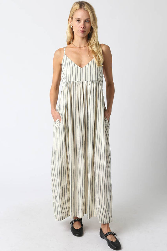Elara Stripe Dress