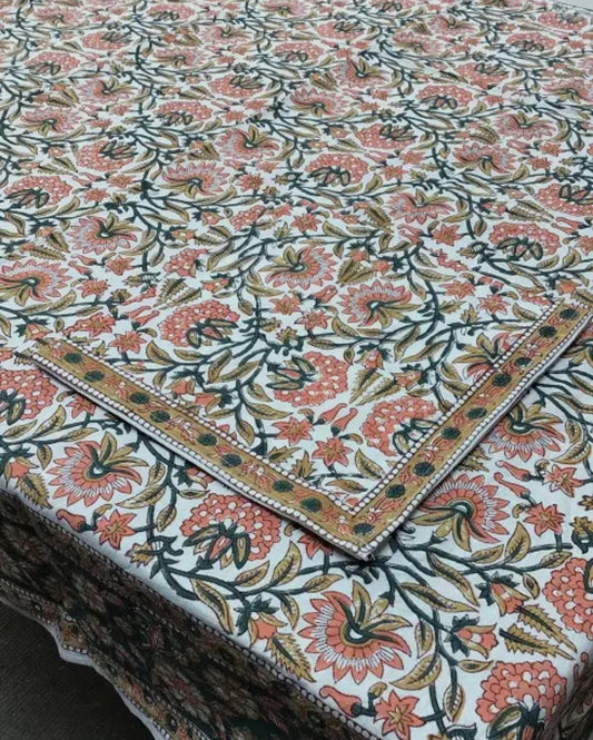 Peach Suzette Tablecloth