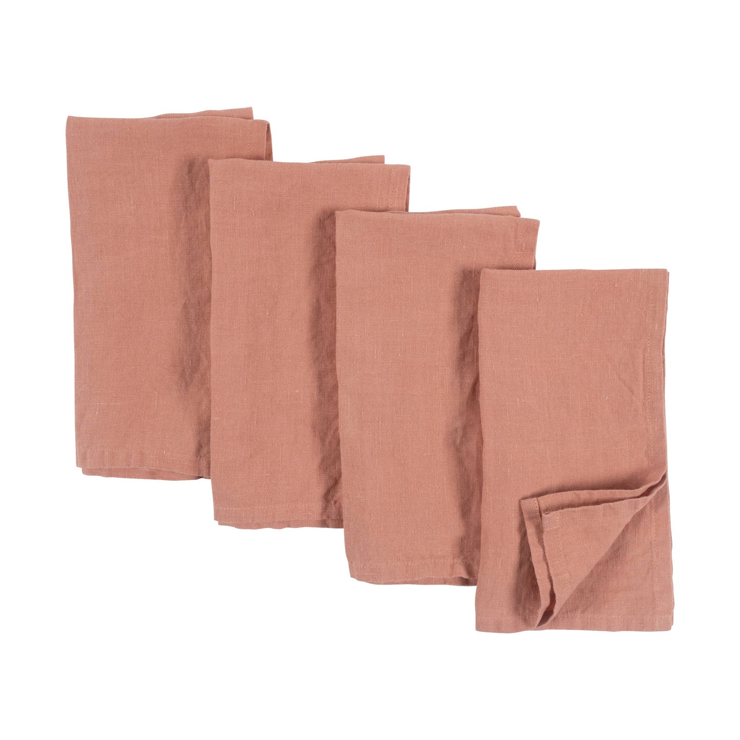 Clay Linen Napkins-Set Of 2
