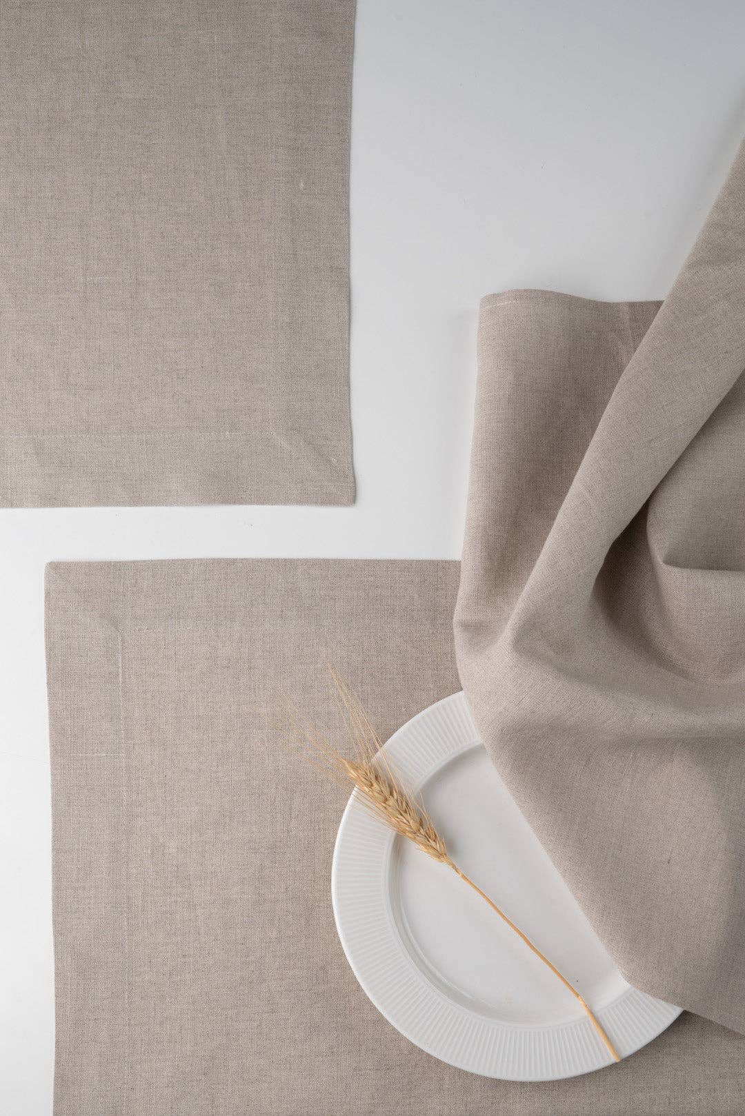 Natural Linen Dinner Napkins