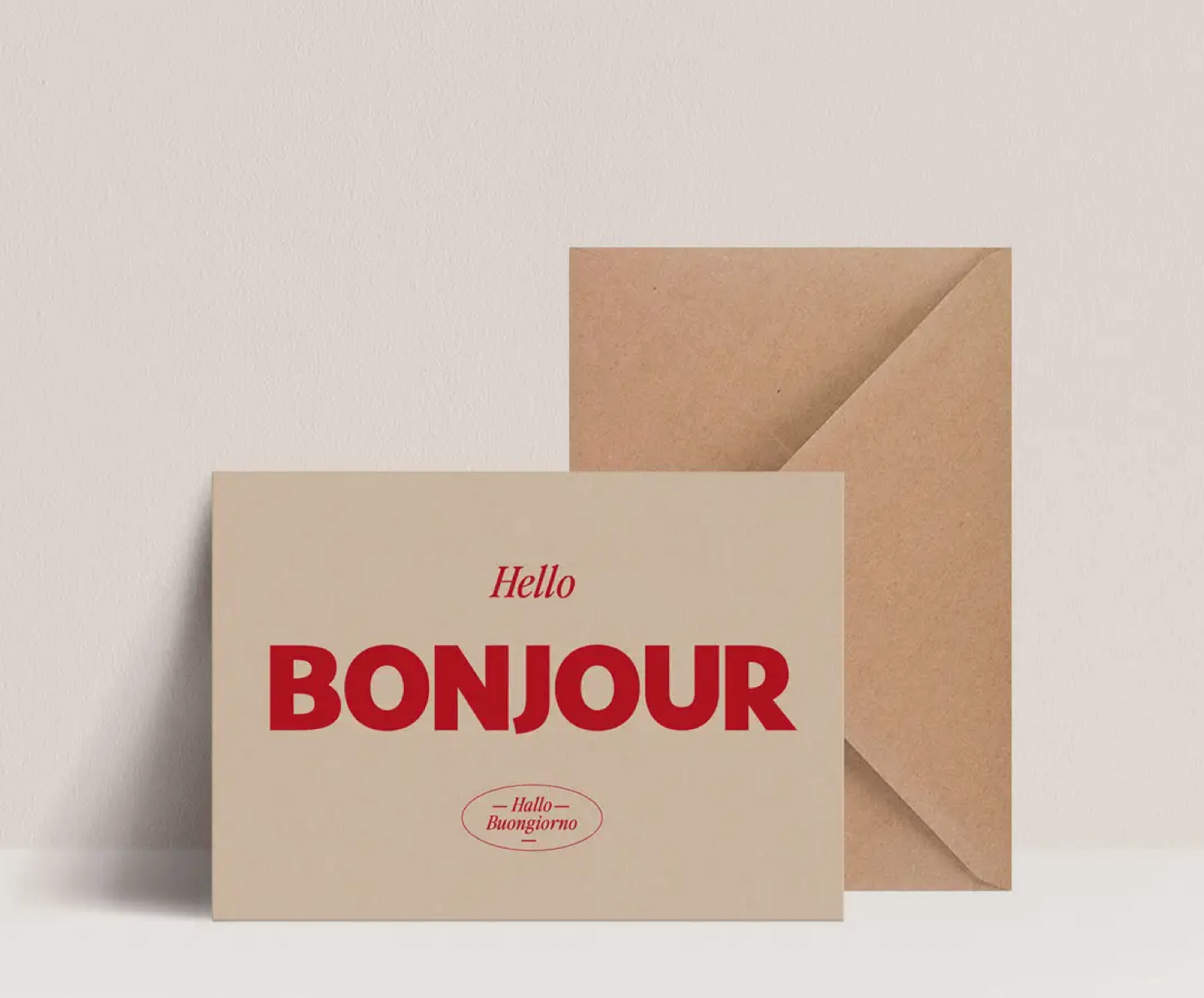 Bonjour Card