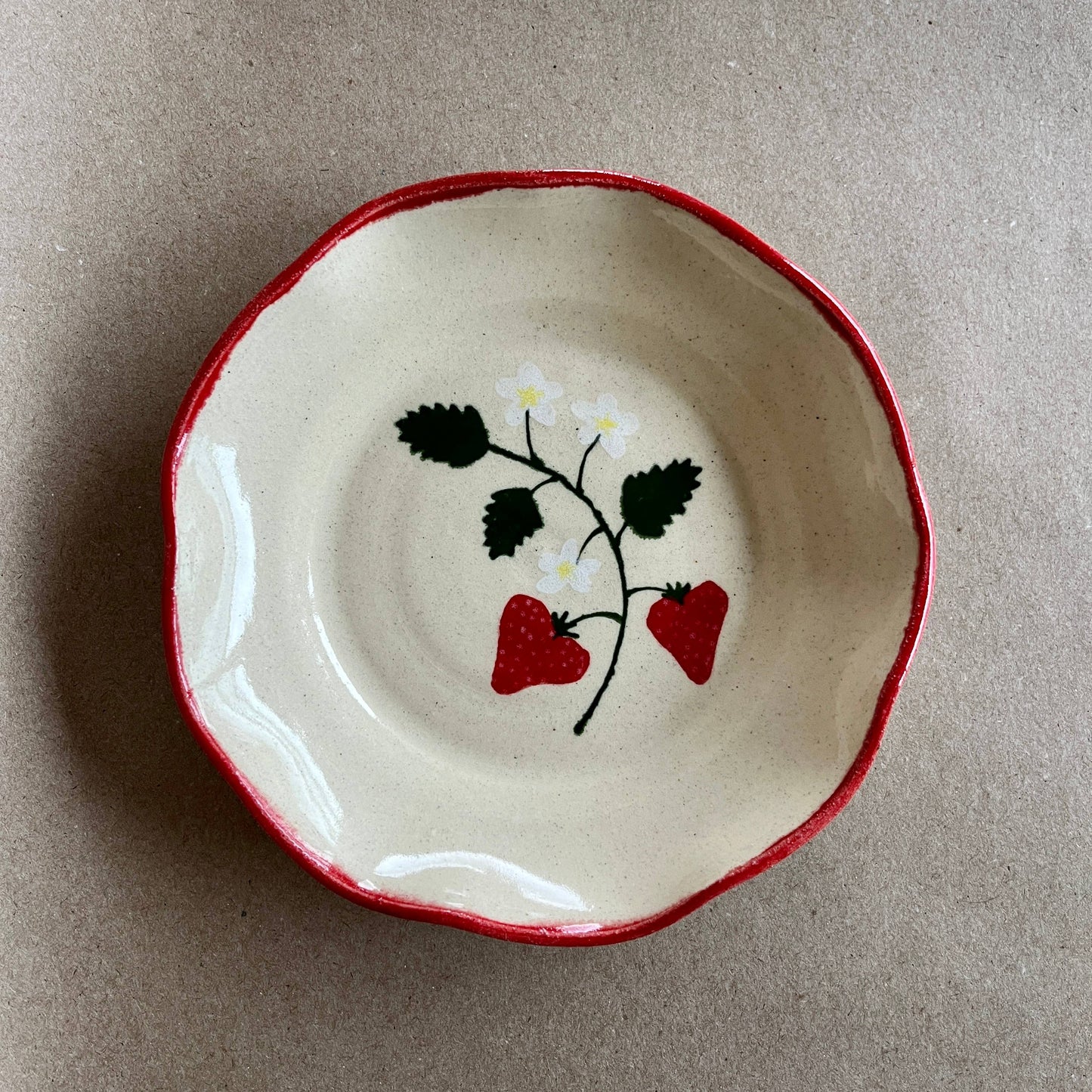 Strawberry Petit Plate