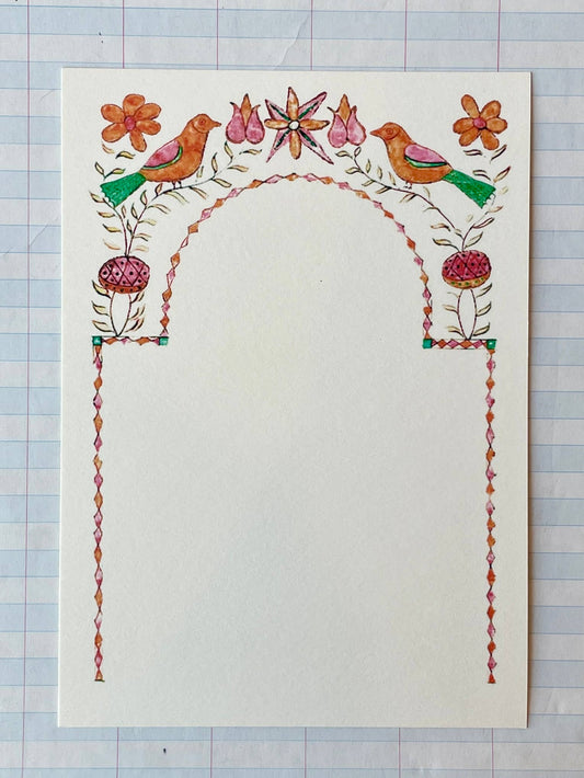 Bird Frame Stationery