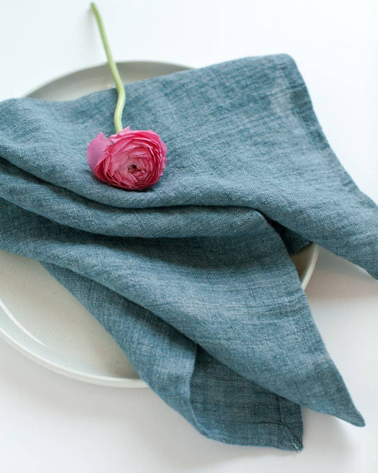 Stone Washed Linen Napkin s/2