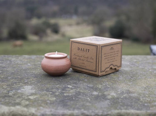 Lavender Beeswax Terracotta Candle