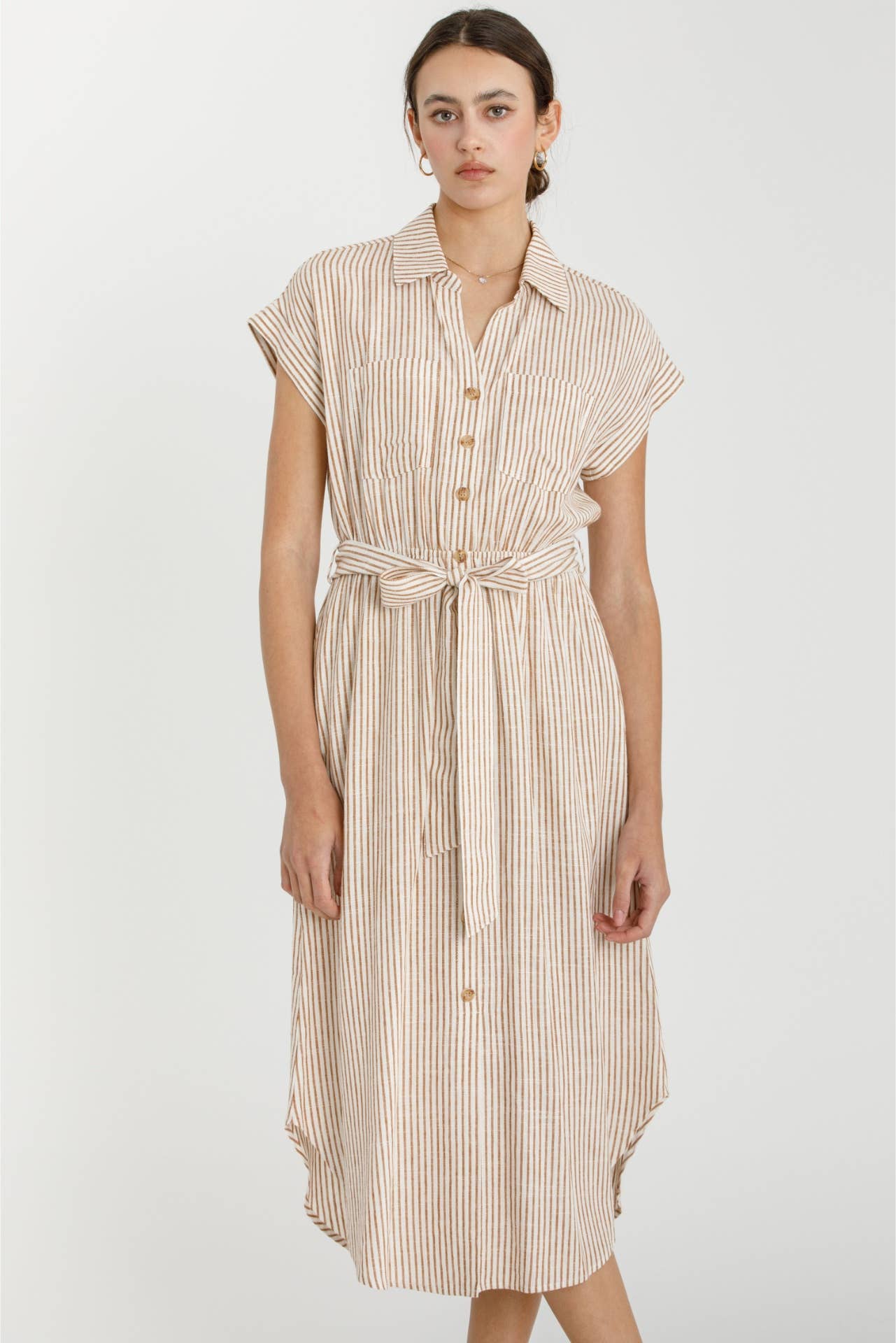 Bridgitte Stripe Dress