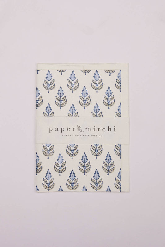 Mirchi Block Printed Greeting Card