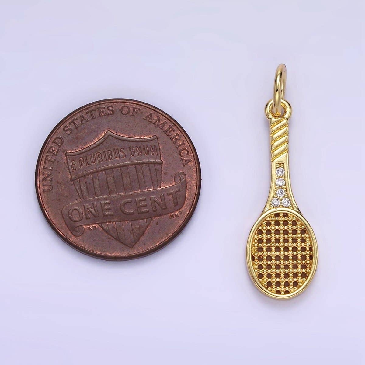 Tennis Racket Charm