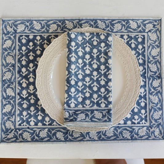 Charlotte Indigo Placemat