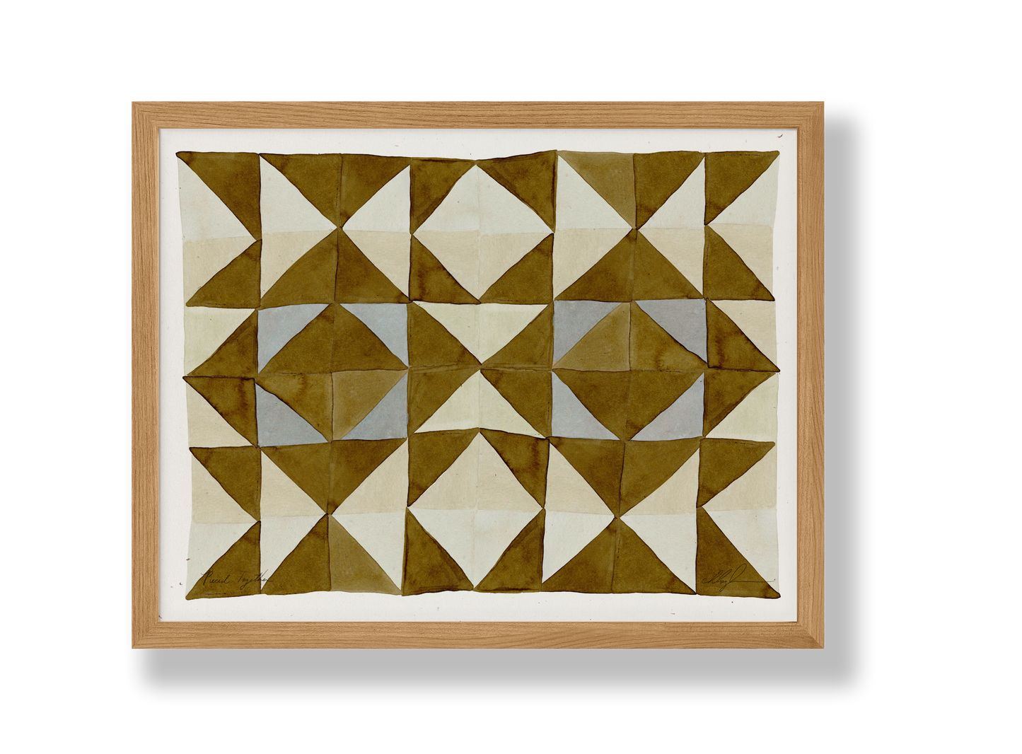Pieced Together art print