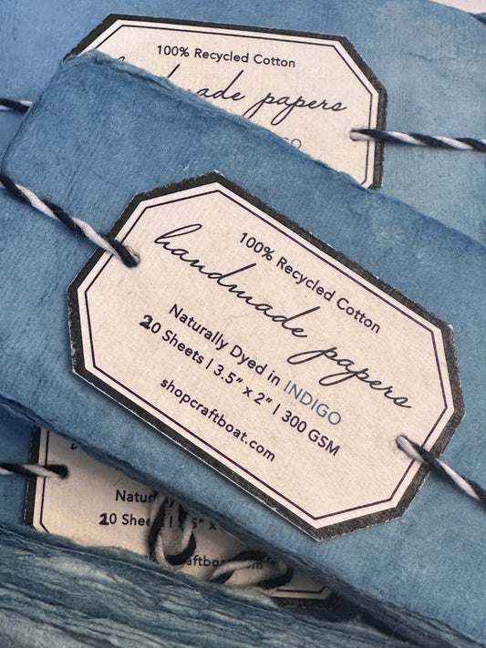 Indigo Handmade Paper
