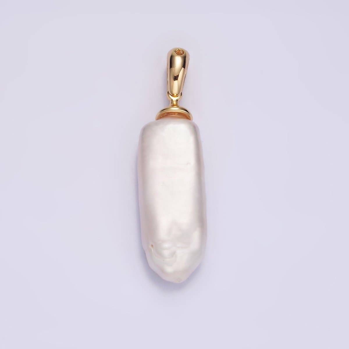 Biwa Baroque Freshwater Pearl Pendant