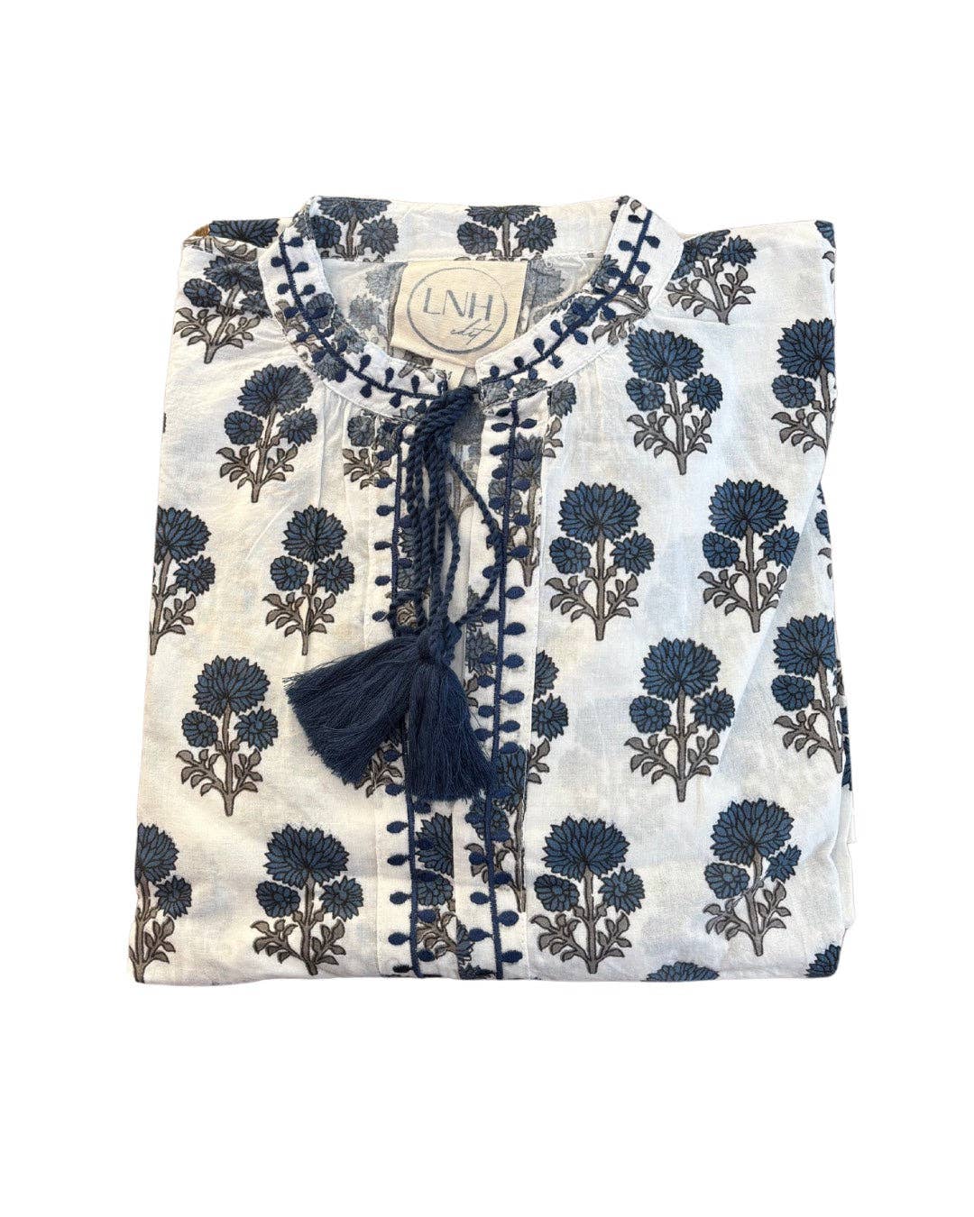 Shirley blue dress