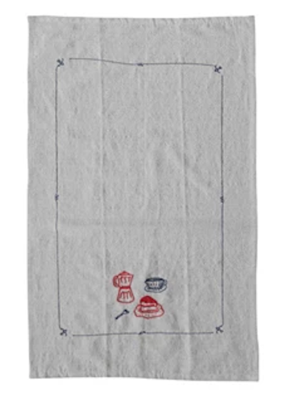 Embroidered Tea & Coffee towels