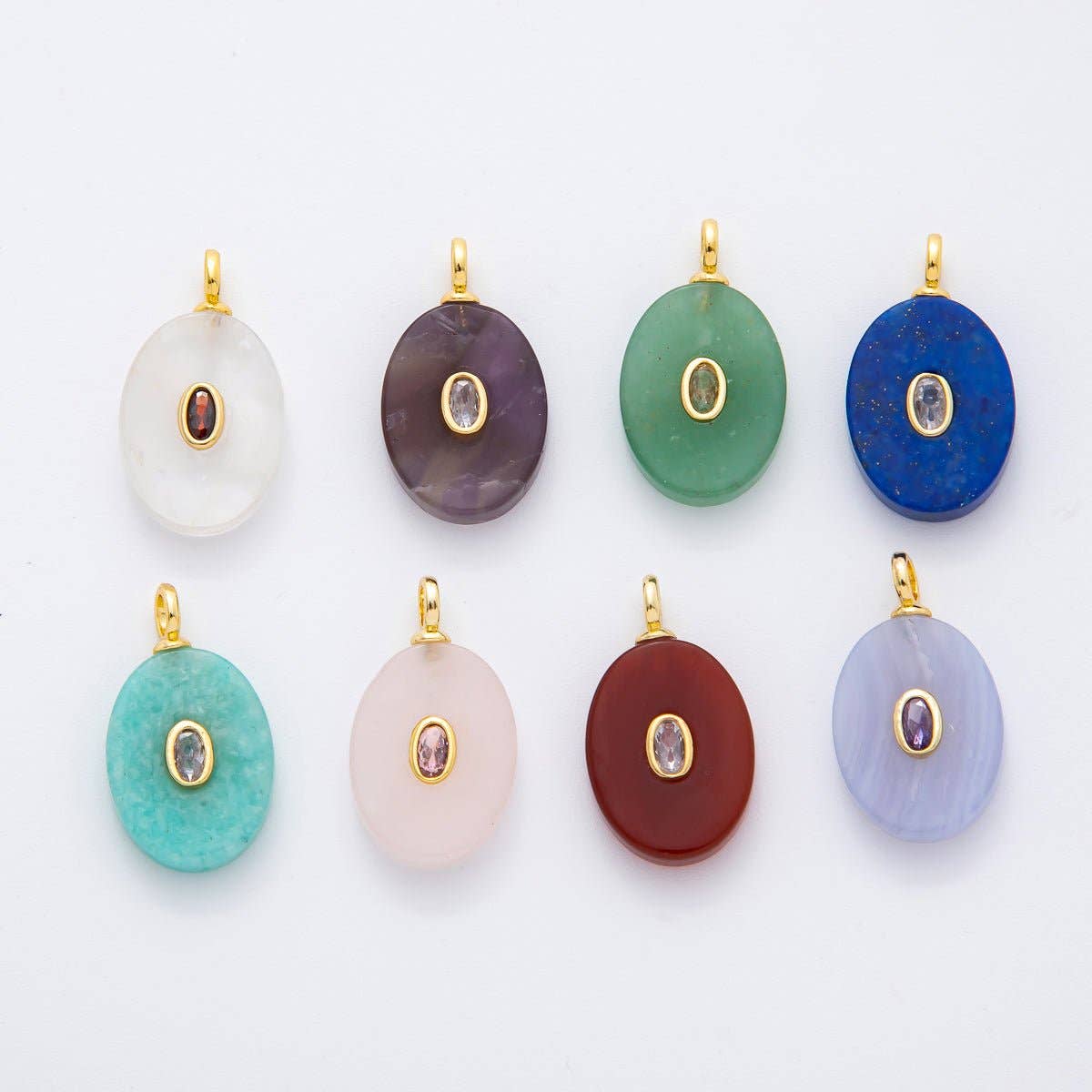 Oval Stone Pendant