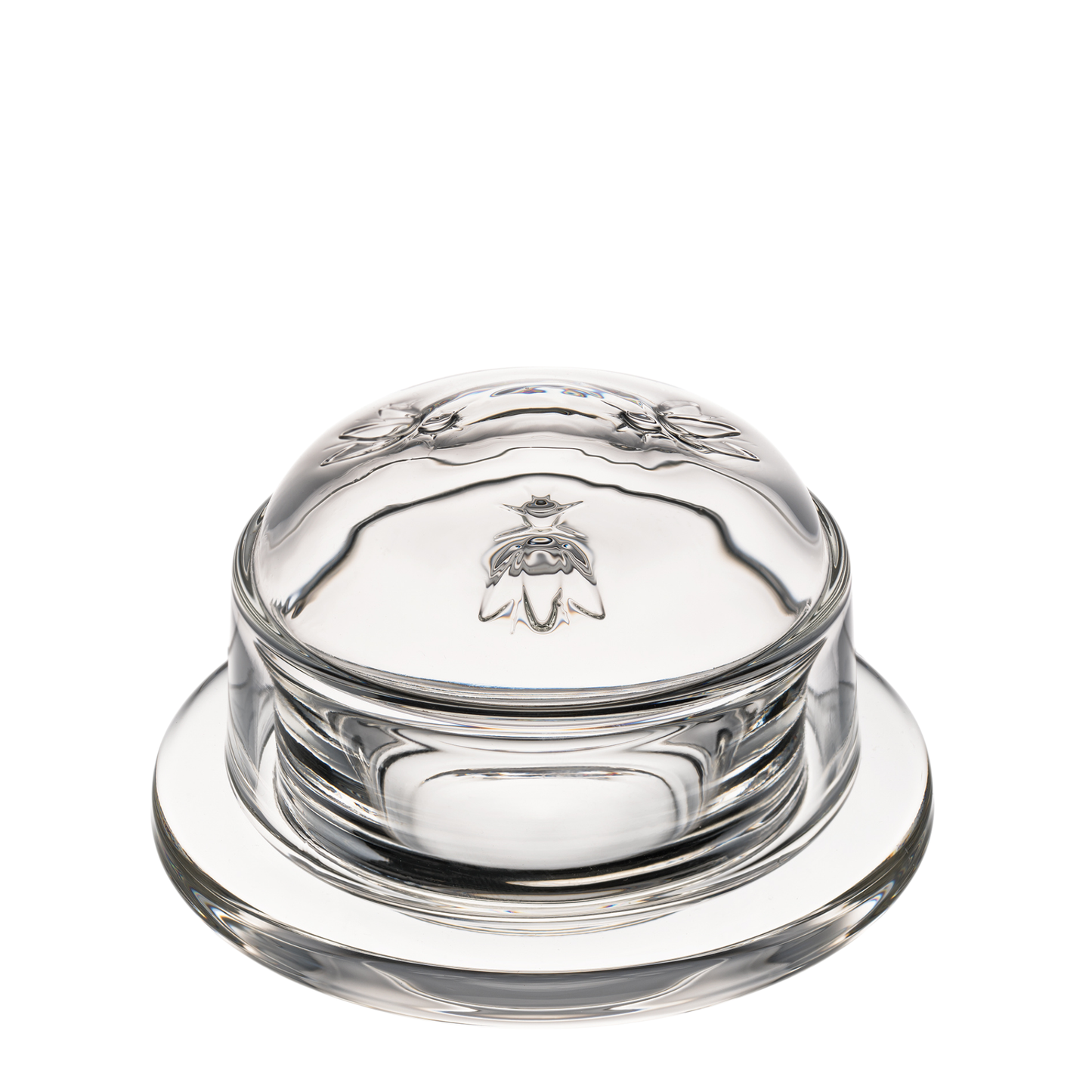 Glass Bee Dish Set