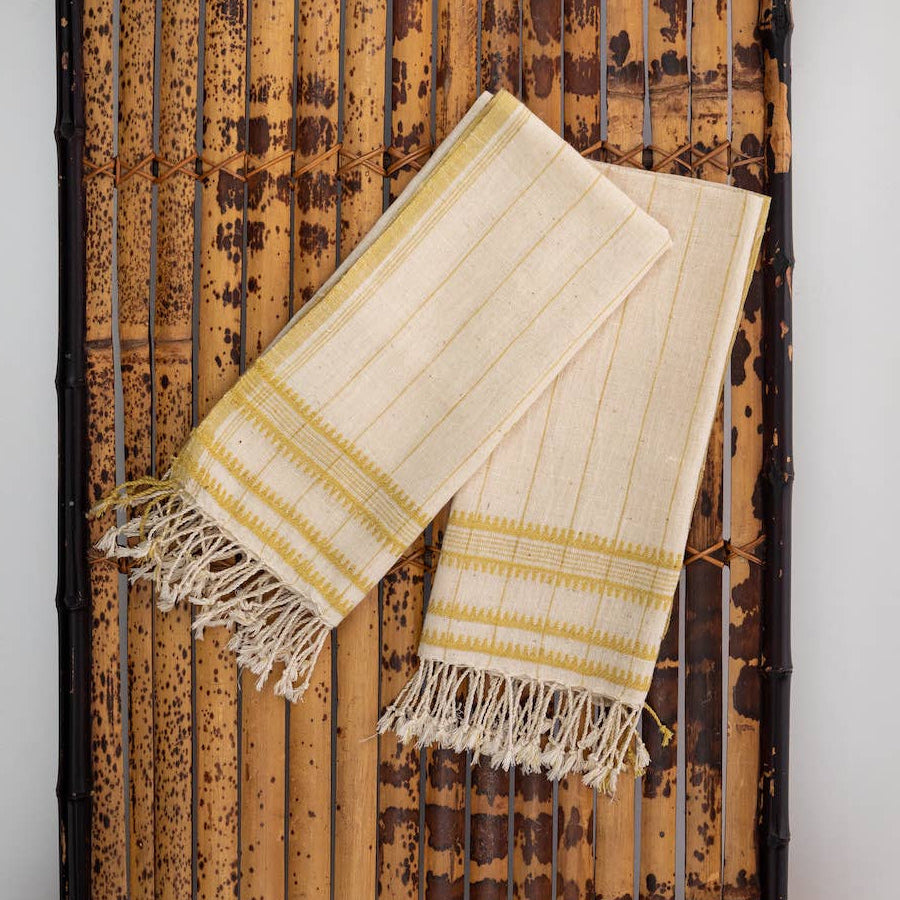 Khamir Yellow Woven Napkin