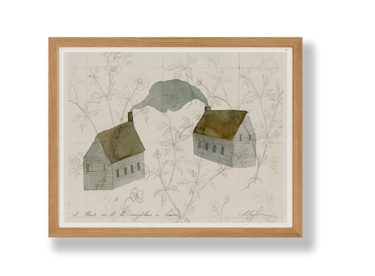 I Think We'll Be Neighbors In Heaven Art Print