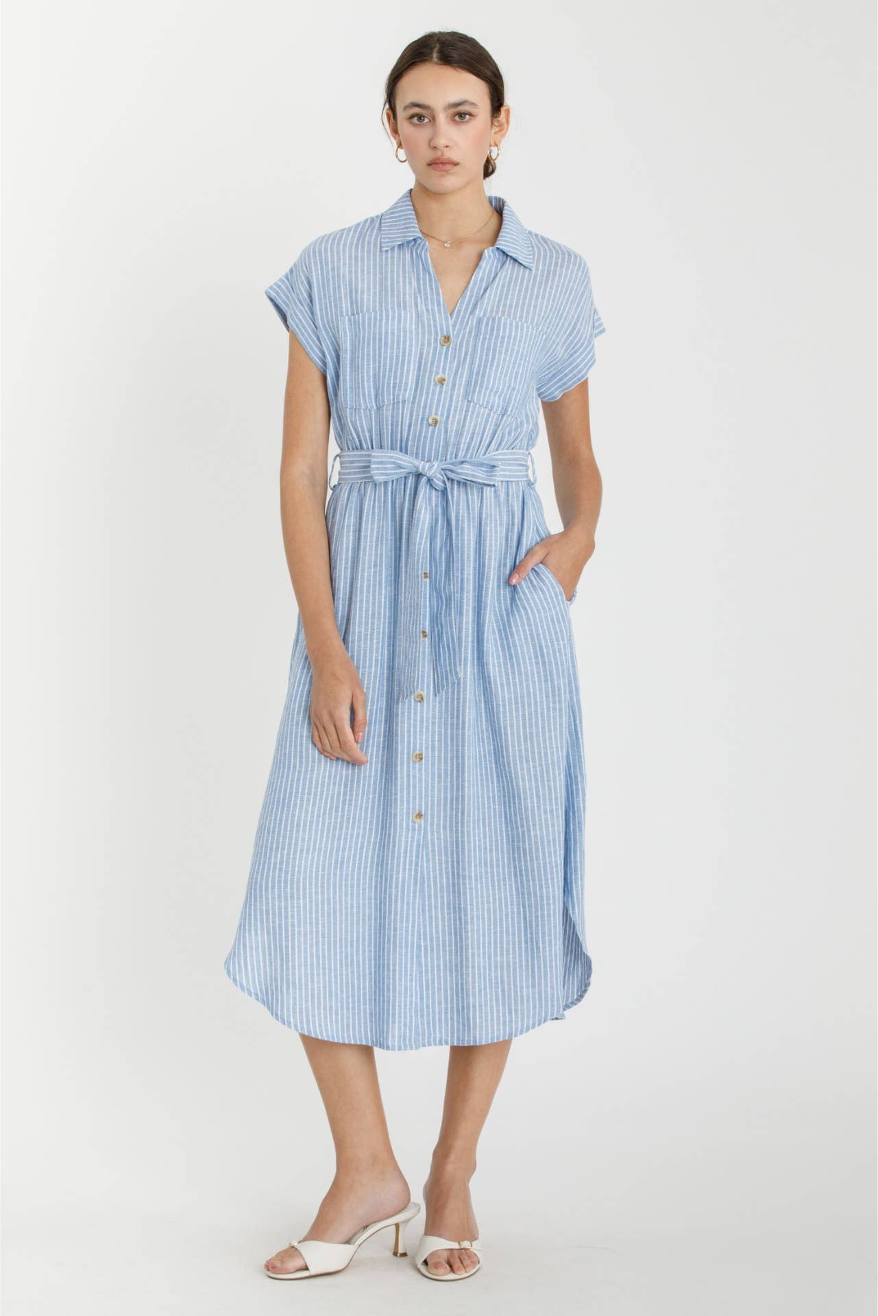Bridgitte Stripe Dress